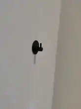 304 negro túnica gancho de pared perchero toalla gancho para cuarto de baño de acero inoxidable gancho inoxidable percha para cocina de Hardware