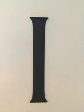 Solo bucle para reloj Apple Watch banda 44mm 40mm iWatch banda 38mm 42mm correa elástica pulsera de silicona Apple watch serie 5/4/3/SE/6/Correa