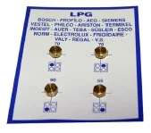 

KIT injector CC standard M6 70/70/90/55 butane