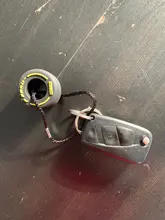 LLavero de neumático de goma blanda de PVC, llanta pequeña colgante creativa, decoración de coche, accesorios de coche, regalo