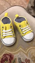 Nuevo lienzo bebé deportes zapatillas de deporte Zapatos bebé recién nacido niños niñas en primer lugar los caminantes zapatos de bebé de suela suave antideslizante zapatos de bebé