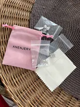 Pulsera de perlas de imitación de estrella de luna de ANENJERY pulsera de plata de ley 925 con gradiente de zirconia de piedra lunar para mujer S-B304