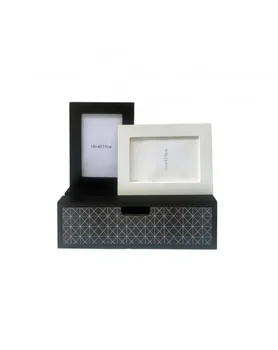 

Mobili Rebecca Chest of Drawers Table Photo Frame 1 WoodenFrame 27x30,7x9