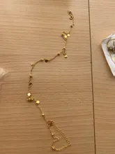 Collar de Gargantilla redonda geométrica de Plata de Ley 925 auténtica para mujer, joyería fina minimalista, accesorios para regalo