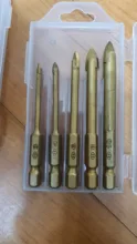 Drill-Bit-Set Tile-Cutter Power-Tools-Accessories Ceramic Glass Hex Shank TASP Carbide