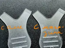 Extensiones de pestañas transparentes de silicona, 5/10 Uds., 4,8 cm, rizador de elevación, injerto, cepillo, accesorios de herramientas, #292709