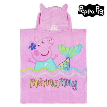 

Poncho-Towel with Hood Peppa Pig 75513 Cotton