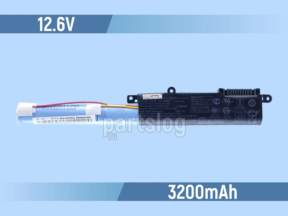Asus R540S Аккумулятор 12.6V 3200mAh | Компьютеры и офис