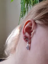 Pendientes de plata de ley 925 con forma de rayo para mujer, joyería Simple, accesorios