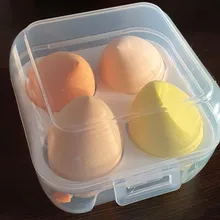 esponja maquillaje, XISHOW-esponja para maquillaje, licuadora de belleza, base de maquillaje en polvo, colorete, accesorios de maquillaje, herramienta, huevo de belleza, 1/4 Uds.