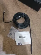 Cámara endoscópica Flexible USB tipo C, endoscopio de tubo de inspección HD, impermeable, para teléfono Android, PC, coche, Cable duro de 10M