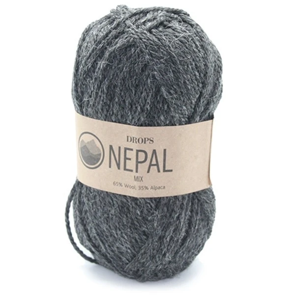 0506m Gark grey/ гр.серый Пряжа DROPS «Nepal» - Цвет: 0506m Gark grey/ гр.серый