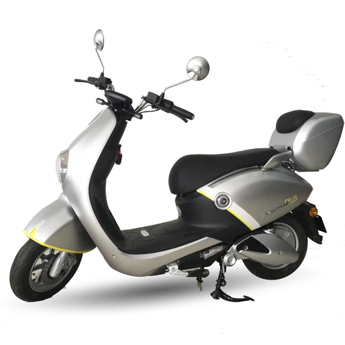 Silver AIMA электрический скутер Premium-Mine Plus-800 Вт Bosch контроллер 12 трубок - Цвет: Silver