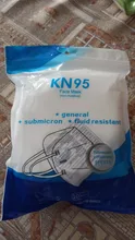 200 piezas KN95 Mascarillas CE FFP2 Facial cara máscara 5 capas de protección de salud transpirable 95% boca máscaras para la cara