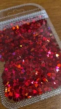Heart Nail Paillette Sequin Nail-Art-Decorations Manicure Glitter-Flakes Holographic
