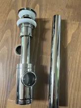 Drain-Stopper Bottle-Trap Overflow-Sink-Drain-Kit Bathroom Basin Siphon-Waste Pop-Up