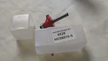 1pc 6mm vástago Router poco recta T poco V de corte de esquina redonda Cove caja mm broca para fresa para madera MC06010