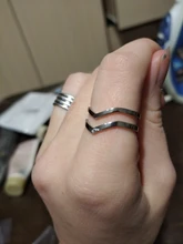 Skyrim 2021 geométrico Simple anillo de acero inoxidable de Color oro anillos de dedo del fiesta de cumpleaños de joyería, regalo para las mujeres