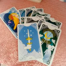 Juego de cartas del Tarot del Fuego, oráculo, guía electrónica, Linestrider Dreams, juguete de adivinación, Estrella giratoria, Muse, Hoodoo occulta