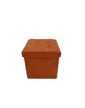 

Rebecca Mobili Ottoman 10 Colors Faux Leather Modern 29x31x31