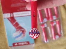 8 unids/lote reemplazo niños cepillo de dientes cabezas por vía Oral-B cepillo de dientes eléctrico con atención profesional/serie inteligente/3D Excel