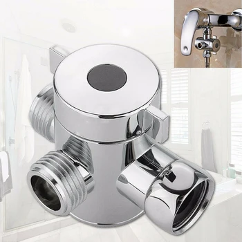 

T-adapter 3 Way Valve For Diverter Bath Toilet Bidet Sprayer Shower Head Tap 3-Way Diverter (without base) 2020