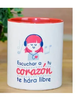 

PHRASE IN CUP OF MIND IS WONDERFUL 'ESCUCHAR TO YOUR HEART WILL MAKE YOU LIBRE'