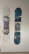 Colgador de monopatín para Snowboard, estante de montaje en pared para tabla de Snowboard desnuda, 4/PK