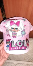 Lol surprise-gorra de béisbol con patrón de dibujos animados para niños, conjunto de máscara, capa, decoración para fiesta, juguete para regalo