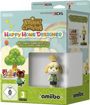 

Animal Crossing Happy Home Designer + Amiibo Cinnamon-3DS