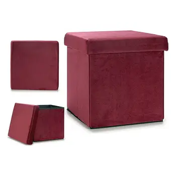 

Multi-purpose basket Velvet Maroon (31 x 31 x 31 cm)