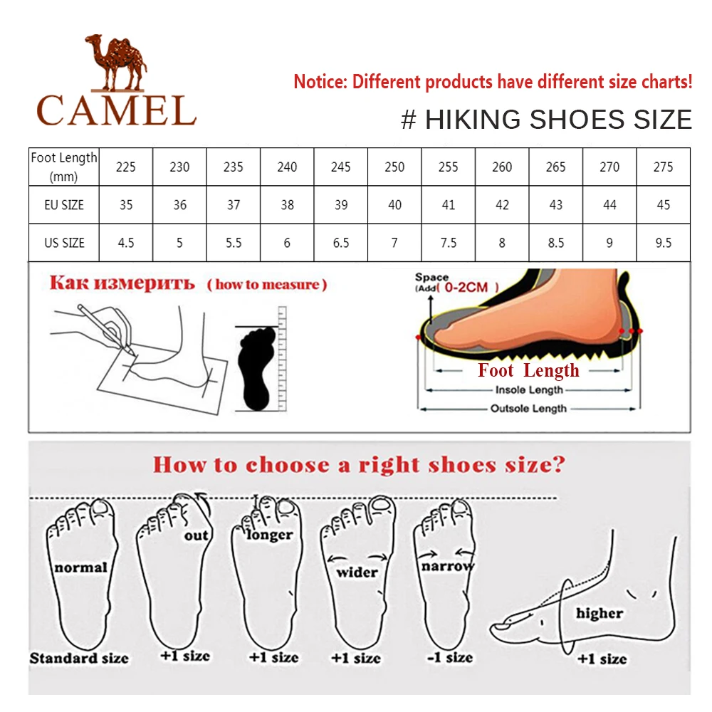 CAMEL/Мужская и женская обувь с высоким берцем; треккинговые ботинки; коллекция года; Прочные водонепроницаемые Нескользящие походные ботинки для альпинизма; военные тактические ботинки