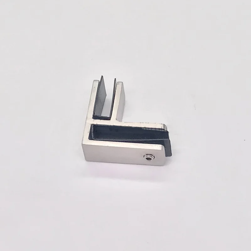 Customize Stainless steel glass clips are used for straightening stairs and guardrail glass to prevent shaking and collision