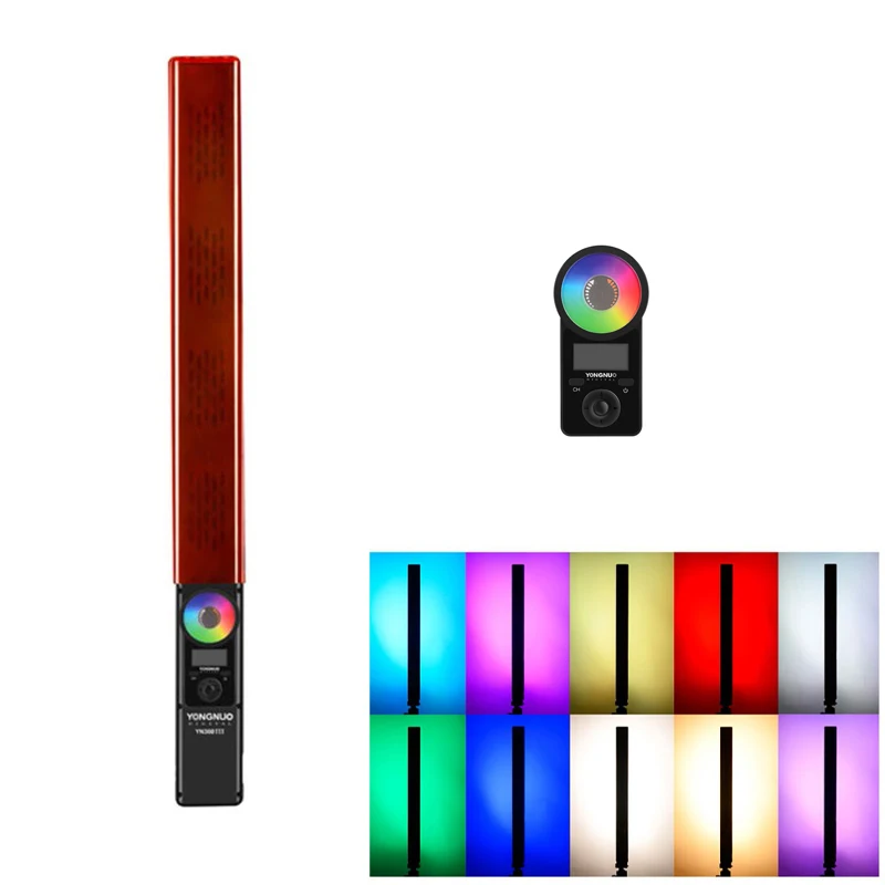 YONGNUO YN360 III YN360III ручные ручки светодиодный свет видео сенсорный Регулировка двухцветный 5500K 3200 K-5500 K RGB заполняющее освещение