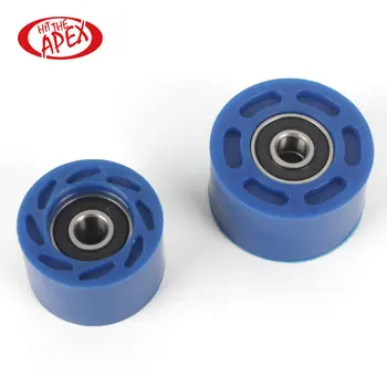 

BLUE HIGH QULITY CHAIN ROLLERS TOP & BOTTOM - YAMAHA YZ450F YZ250F 01-17