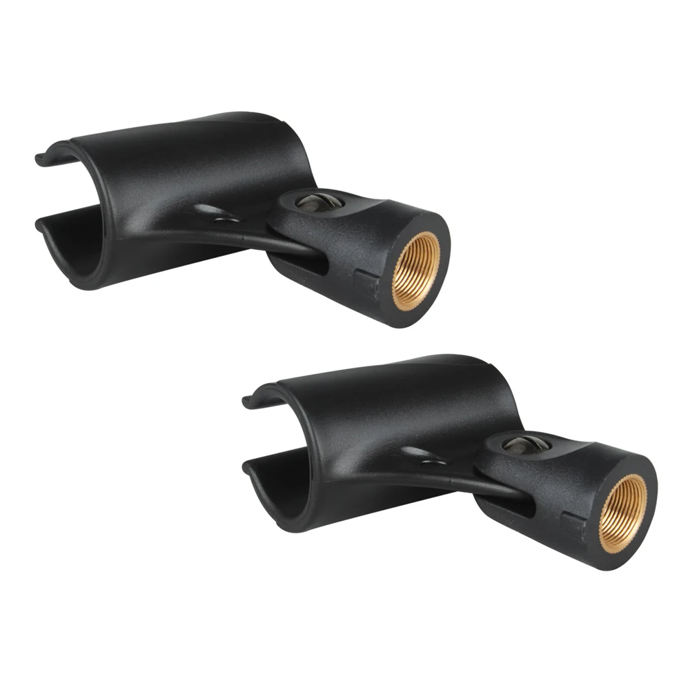 Bolymic Mic Holder Clip Microphone Clamp for Shure wa371 Wireless 2 Pack | Электроника