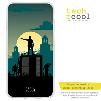 

FunnyTech®Silicone Case for Huawei P20 Lite l design The walking Dead vers.2