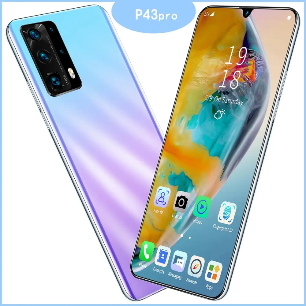 P43 Pro 6.5''HD+ 1080*2320 Universal 5G Cellphones