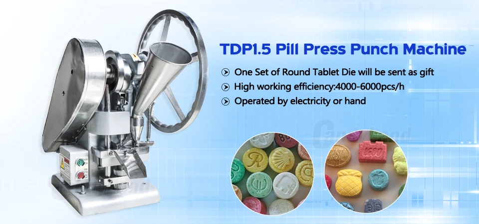 CandyLand Tablet Пресс машины TDP5 Тип 50KN Давление Пресс сложнее конфеты молочный сахар Maker таблетки машина