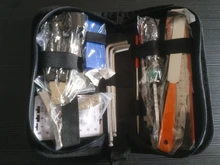 Kit de herramientas de reparación de mantenimiento de guitarra, organizador de cuerda, regla de acción, calibre, herramienta de medición, conjunto de Llaves hexagonales, aleta de archivos
