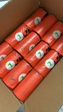 Waste-Bags Dog-Poop-Bags 60-Rolls Unscented Cat Earth-Friendly Large 1080 Orange Orange