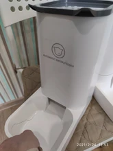 Feeding-Bowl Drinker Fountain Automatic-Feeder Dog Cats Small Plastic Pet-Dog-Cat Safety