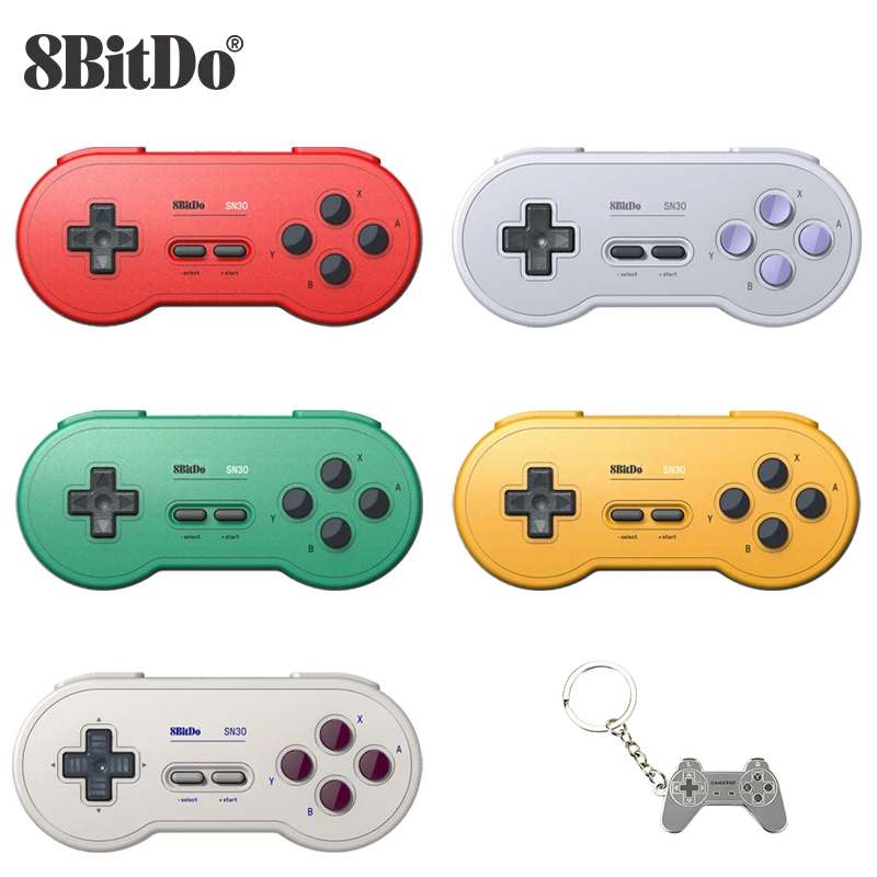 

8BitDo SN30 Wireless Bluetooth Controller Gamepad For Nintend Switch NS Android MacOS Gamepads 5 Colors