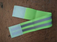 Bandas reflectantes elásticas para brazo, pierna y correas de tobillo, reflectantes de seguridad, cintas de correa para correr por la noche, caminar y ciclismo