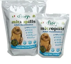 

Fiory micropills dwarf rabbits food for dwarf rabbits, assorted, 2 kg.