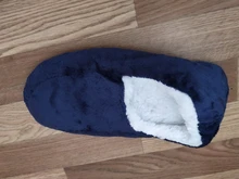 Zapatillas de casa para hombre de talla grande 48, zapatillas de invierno para hombre, zapatos de ante de felpa, calzado perezoso, calcetines suaves y cálidos