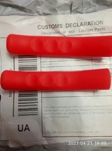 Empuñadura de bicicleta de montaña, cubierta de silicona antideslizante para manillar extraíble, 1 par