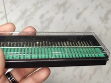 Vástago de diamante de 2,35mm para pulir, punta de aguja, grabado, tallado, pulido, vidrio, piedra de Jade, conjunto de herramientas rotativas, 30 Uds.