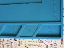 Almohadilla de reparación aislante resistente al calor, estación de soldadura de silicona, almohadilla de trabajo, plataforma de escritorio para Estación de soldadura BGA