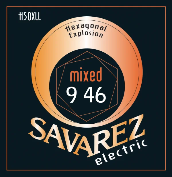 HEXAGONAL EXPLOSION Струны для электрогитар SAVAREZ H50XLL(9-11-16-26-36-46